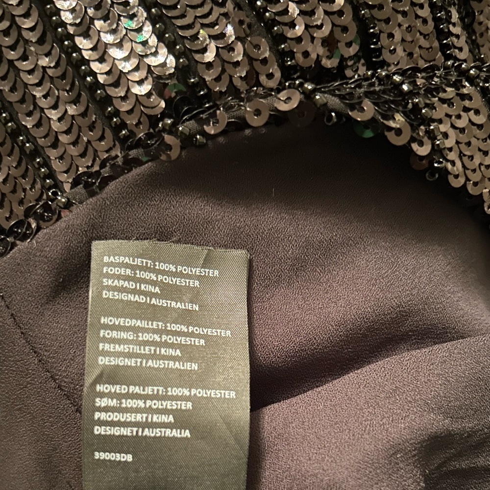 Bardot  black sequins dress - Picture 6 of 8
